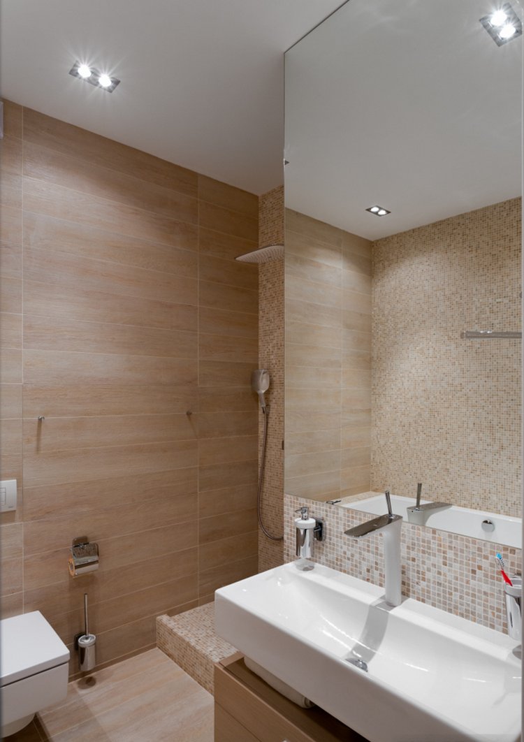 80m2-es lakás gyerekszobával - kontrasztos dekoráció, sötét, világos és fa felületekkel 80m2-es lakás gyerekszobával - kontrasztos dekoráció, sötét, világos és fa felületekkel