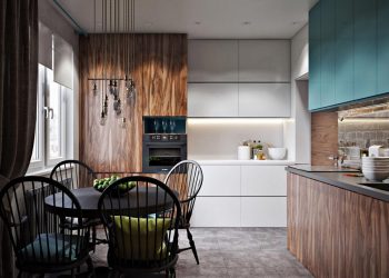 Legnagyobb szoba a gyerekeké - 80m2-es lakás, szép színek és szürke árnyalatok, modern és rusztikus elemek