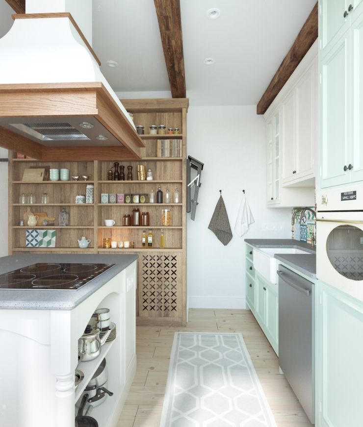 Vidéki hangulatú lakberendezés városi lakásban - 85nm-en Vidéki hangulatú lakberendezés városi lakásban - 85nm-en