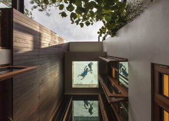 Álomotthonok: medence a tetőn, függőleges kertek, és buja trópusi növényzet