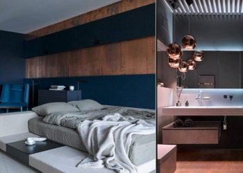 Érdekes lakások: fiatal család otthona - dekoratív vakolat, egyedi elosztás, szép burkolatok