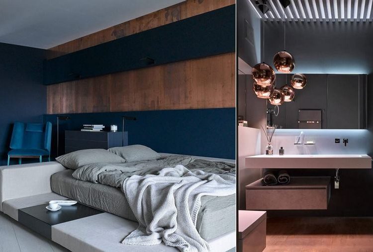 Érdekes lakások: fiatal család otthona - dekoratív vakolat, egyedi elosztás, szép burkolatok