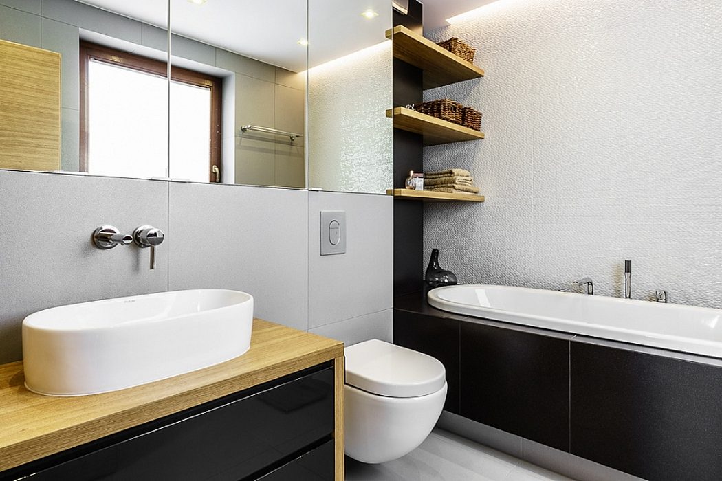 Fekete szín mint látványelem - kontrasztos dekoráció egy modern lakásban