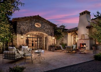 Vidéki birtok rusztikus francia stílusban - a természetes anyagok szépsége