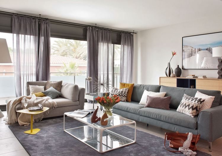 Életvidám hangulatban - lakás eklektikus dekorációval, kellemes színekkel