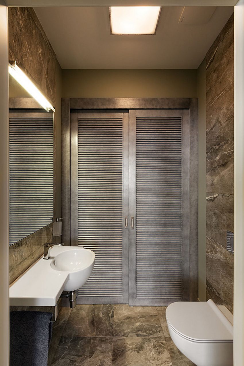 Csokoládébarna, bézs, szürke és fa - két elegáns lakás kellemes színekkel Csokoládébarna, bézs, szürke és fa - két elegáns lakás kellemes színekkel