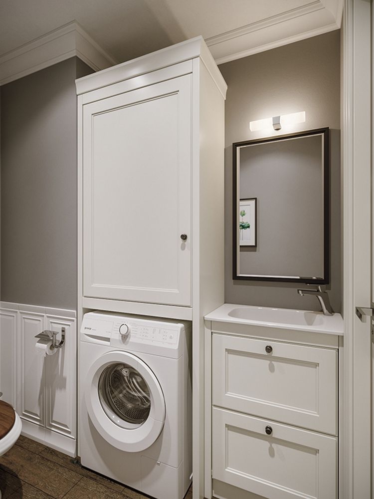 Bézs és szürke gyönyörű összhangban - háromszobás lakás elegáns és otthonos berendezése gyerekszobával