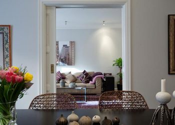 109nm-es szép modern lakás ügyesen válogatott egzotikus lakberendezési kiegészítőkkel 1