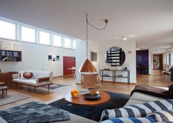 195nm-es kétszintes lakás loft-szerű kialakítással, nagy nyitott térrel 1