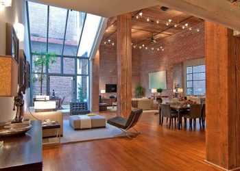 A loft lakások etalonja - látványos terek és belsőépítészeti megoldások, 355 Bryant Loft 1