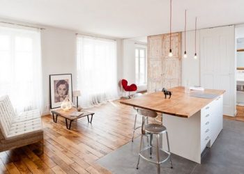 60nm-es fiatalos világos lakás Párizsban 1