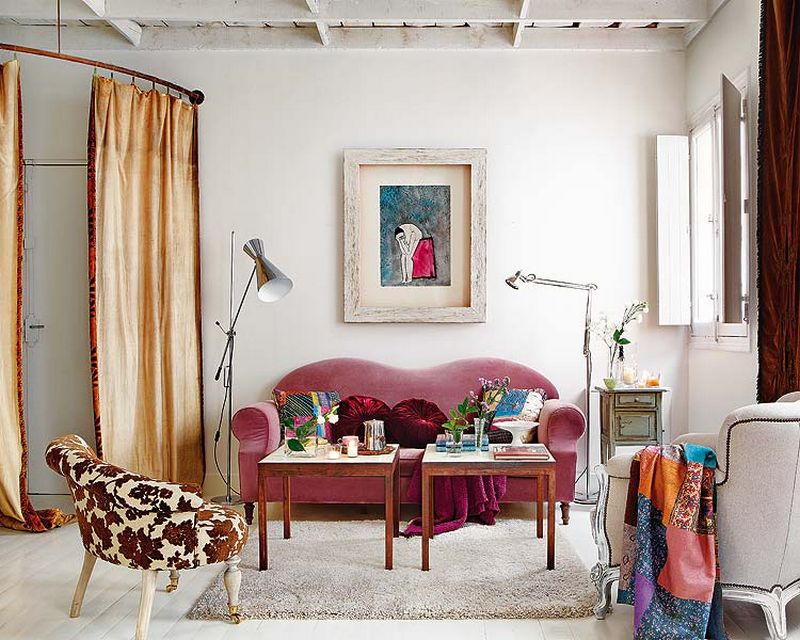 Fehér falak között a tárgyaké a főszerep - hangulatos 70nm-es lakás Madridban 2