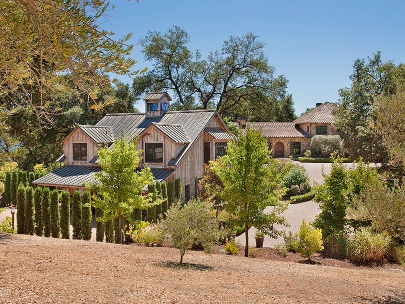 Ház a kaliforniai borvidéken - impozáns, pajtából átalakított melléképülettel 2