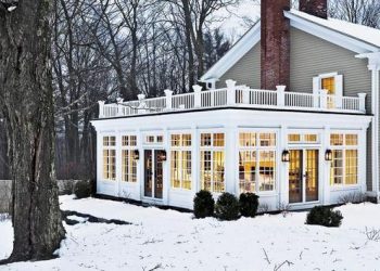 Ház hozzáépítés - fedett teraszból gyönyörű zárt veranda 1