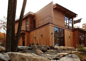 Vidéki ház az erdőben nagy beltéri medencével - Hudson Valley Country House 1