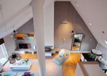 Inspiráló tetőtéri lakás elegáns lakberendezéssel és kellemes színekkel 1