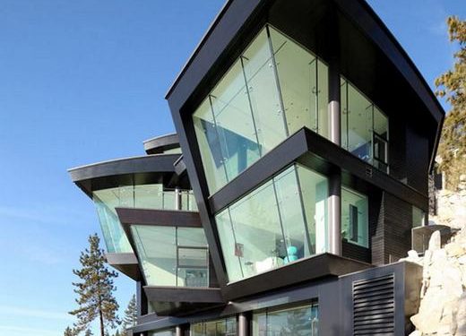 Ház a tónál - acél, üveg, beton - Lake House | Mark Dziewulski Építész Stúdió