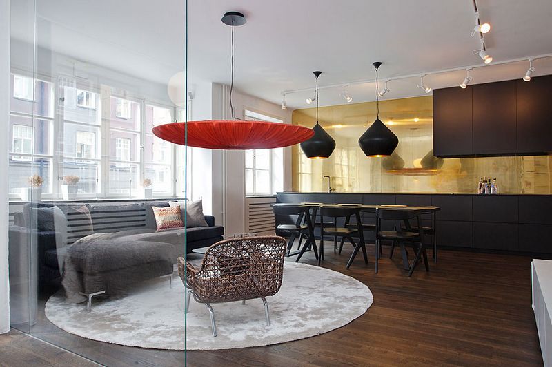 Modern, kissé New York-i loft hangulatú, mindössze 65nm-es lakás, nagy nyitott térrel 2 Modern, kissé New York-i loft hangulatú, mindössze 65nm-es lakás, nagy nyitott térrel 2