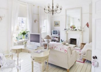 Finom, romantikus, nőies lakberendezés sok vintázs kiegészítővel 1