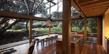 Pohutukawa fák alatt - ház Új-Zélandon összhangban a természeti környezetével 1