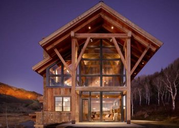 Barátságos, hatalmas faház a fenntarthatóság jegyében tervezve 1