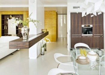 Gyönyörű modern lakás elegáns és látványos belsőépítészeti megoldásokkal 1