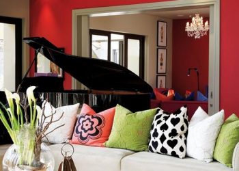 Színpompás, stílusosan és fantasztikusan elegánsan berendezett otthon Johannesburgban 1