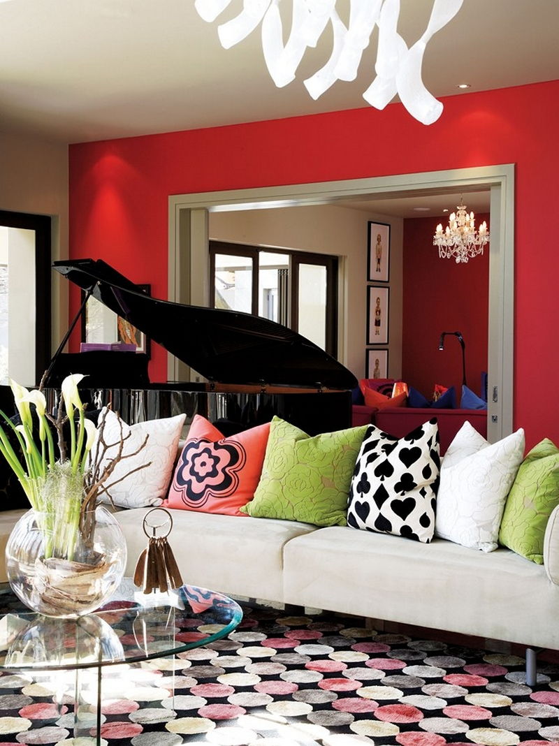 Színpompás, stílusosan és fantasztikusan elegánsan berendezett otthon Johannesburgban 2