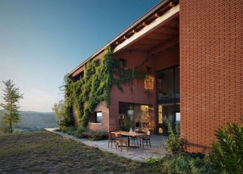 Vidéki ház Olaszországban - a régi pajták modern interpretációja 1