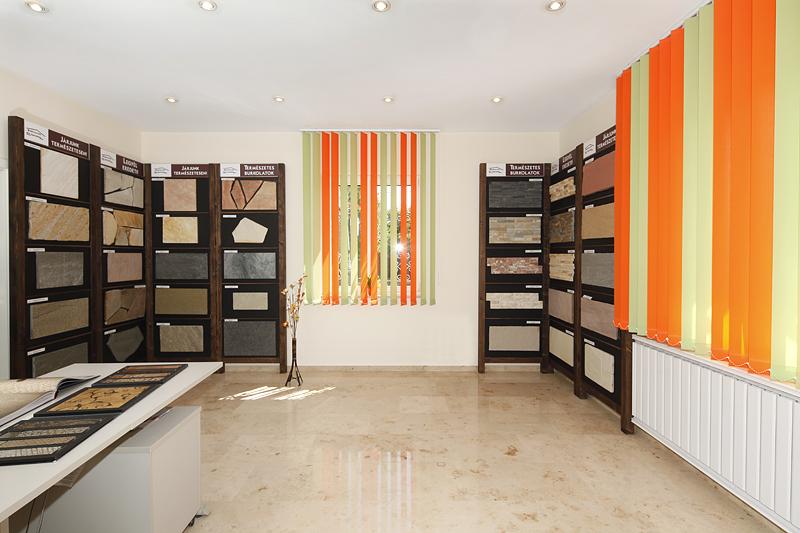 Mediterrán Építőház Kft., a Természetes Kövek Háza - bemutatóterem, Budaörs