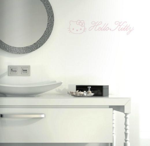 HELLO KITTY csempe - dekoratív burkolat gyerekeknek és a mesefigura kedvelőinek 