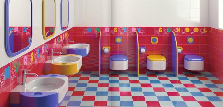 HELLO KITTY csempe - dekoratív burkolat gyerekeknek és a mesefigura kedvelőinek 