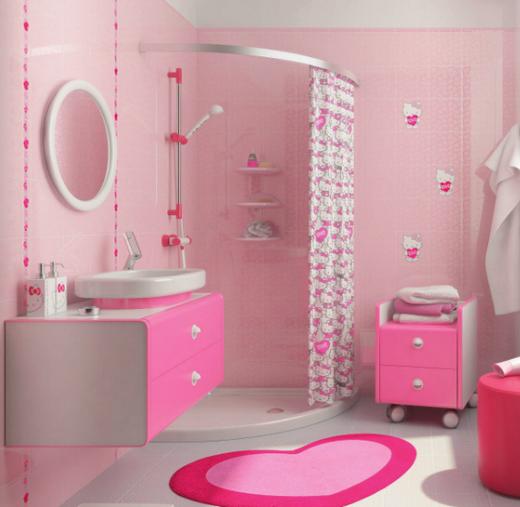 HELLO KITTY csempe - dekoratív burkolat gyerekeknek és a mesefigura kedvelőinek 