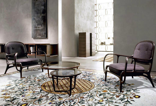 Luxus mozaik csempe szőnyeg a barokk romanticizmus jegyében - SICIS mozaikok