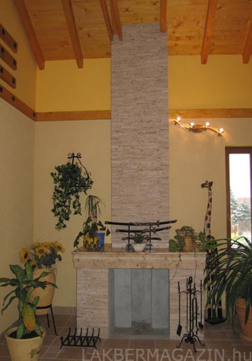 Jura mediterrán kő kandallóburkolat
