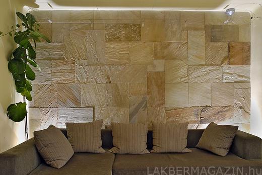 Bavaria Gold homokkő falburkolat