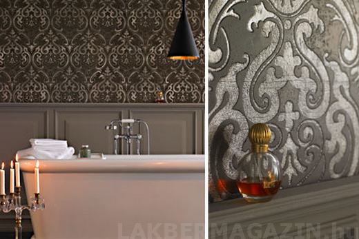 Természetes kőburkolat glamour stílusban