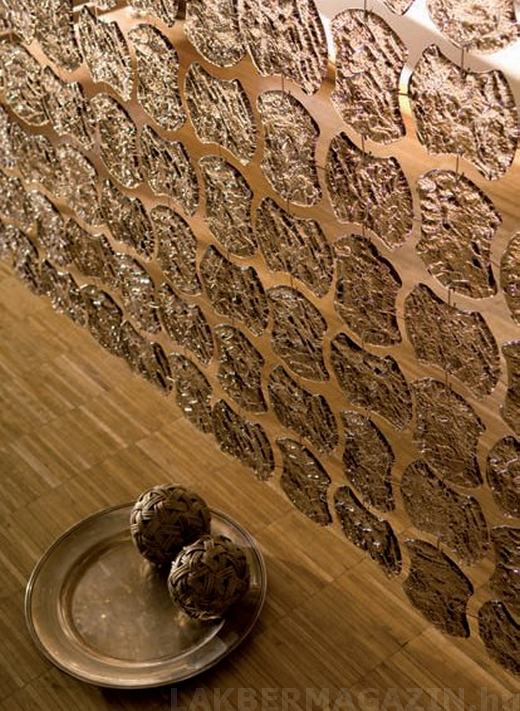 Természetes kőburkolat glamour stílusban