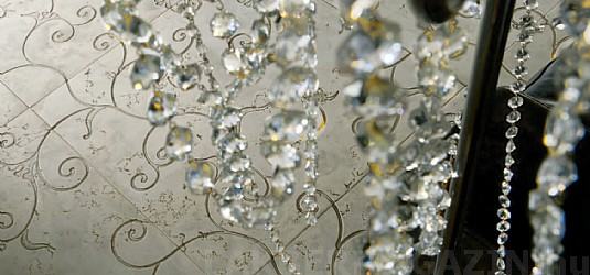 Természetes kőburkolat glamour stílusban