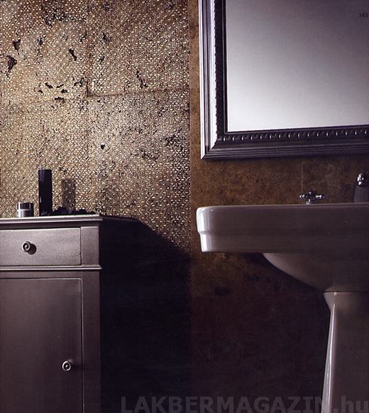 Természetes kőburkolat glamour stílusban