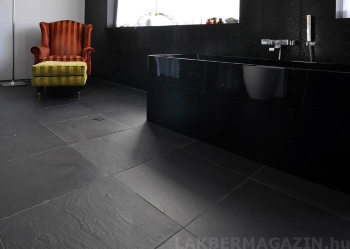 Természetes kőburkolat glamour stílusban