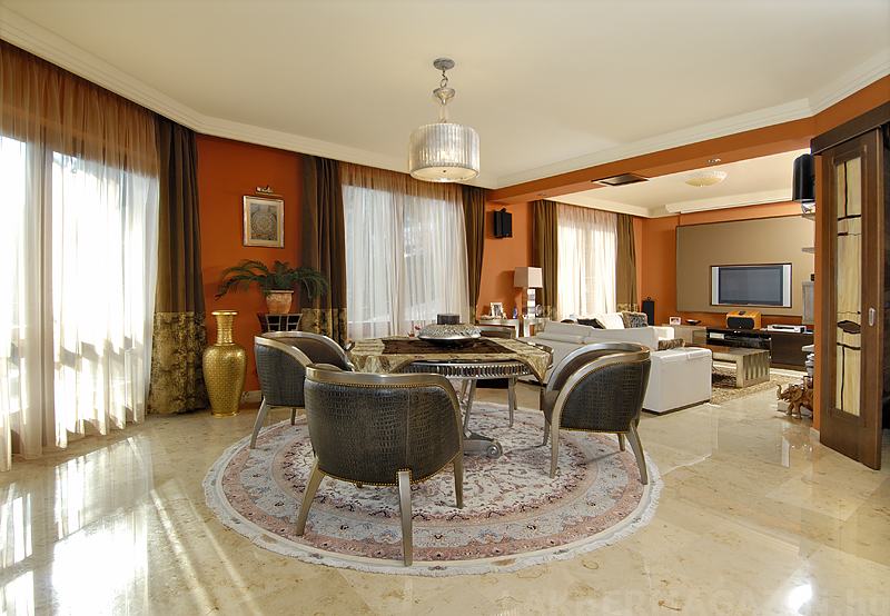 Természetes kőburkolat glamour stílusban