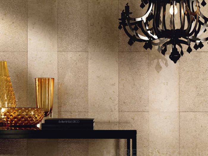 Természetes kőburkolat glamour stílusban