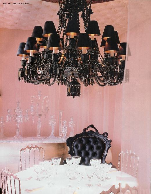 Természetes kőburkolat glamour stílusban