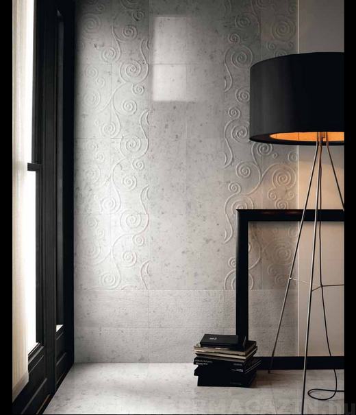 Természetes kőburkolat glamour stílusban