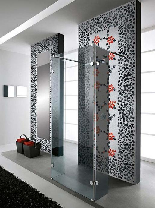 Modern mozaik csempe burkolat - Vetrovivo 09