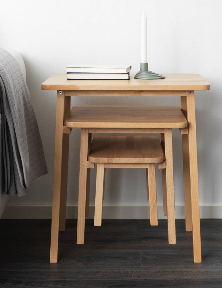 YPPERLIG egymásba rakható asztalok