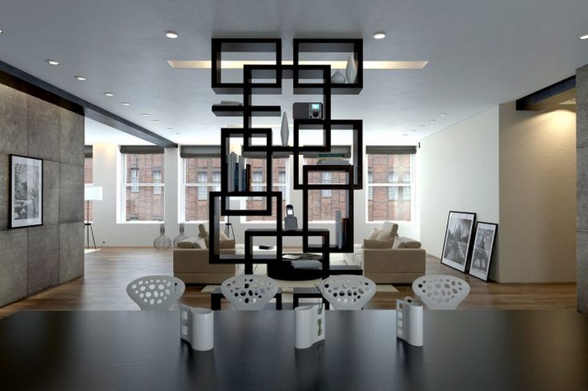 Elválaszt és összeköt, elegáns és funkcionális – akár egy loft lakásban is