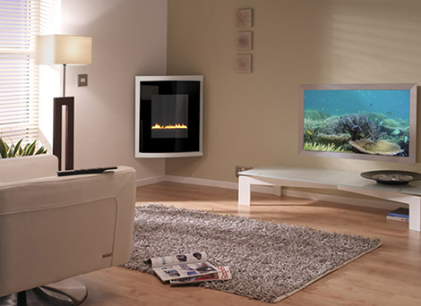 modern gázkandalló