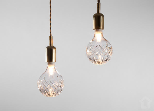 Kristály villanykörte - minimál luxus világítás - Lee Broom 3 Kristály villanykörte - minimál luxus világítás - Lee Broom 3